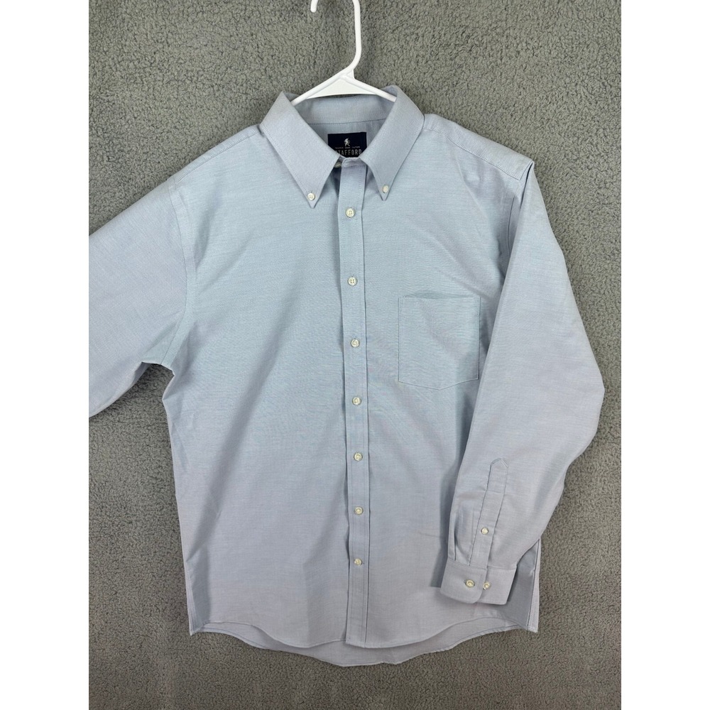 Men's Light Blue Button-Down Shirt